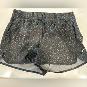 Ziya leopard bubble shorts.  Size L